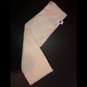 GAP High-Rise Wide Leg Cropped Chino 06 R